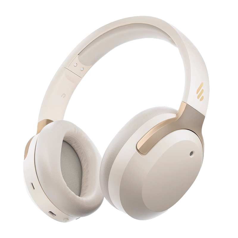 EDIFIER/漫步者 W820NB空间音频版耳机头戴式无线蓝牙降噪运动游戏电竞音乐 晨曦金