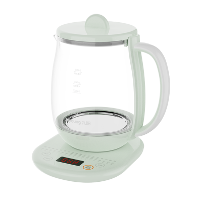 九阳(Joyoung)养生壶1.5L煮茶器煮茶壶电水壶热水壶烧水壶电热水壶迷你玻璃花茶壶煎药壶WY6130[单机版]