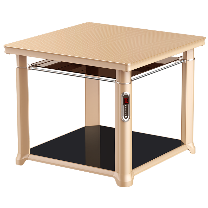 焱魔方 电暖桌取暖桌取暖炉烤火炉家用电暖炉900mm大尺寸四面取暖器正方形多功能电烤炉桌子电炉桌节能电烤桌暖脚上下发热