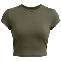 安德玛(UNDERARMOUR)2024F/W女短款透气时尚短袖T恤 1387729-390