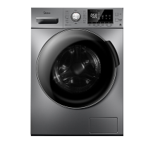美的(Midea)10公斤全自动变频滚筒洗烘一体洗衣机高温筒自洁C.T感应式净螨断电记忆MD100VT55DG-Y46B