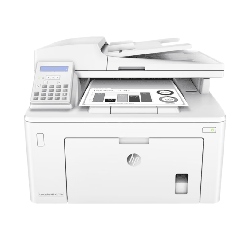 惠普(hp)M227FDN A4黑白激光多功能打印复印扫描传真打印机一体机自动双面有线网络家庭办公替代227FDW套餐2