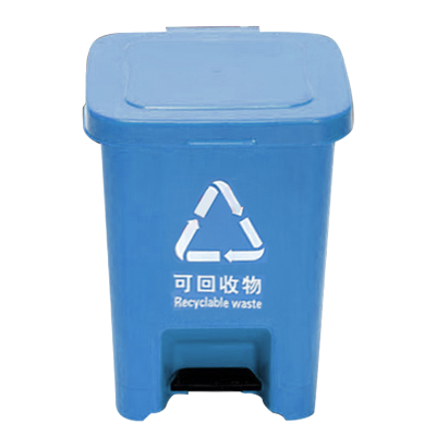 苏识 YJ-A074 15升 分类脚TA垃圾桶 (计价单位:个) 蓝色
