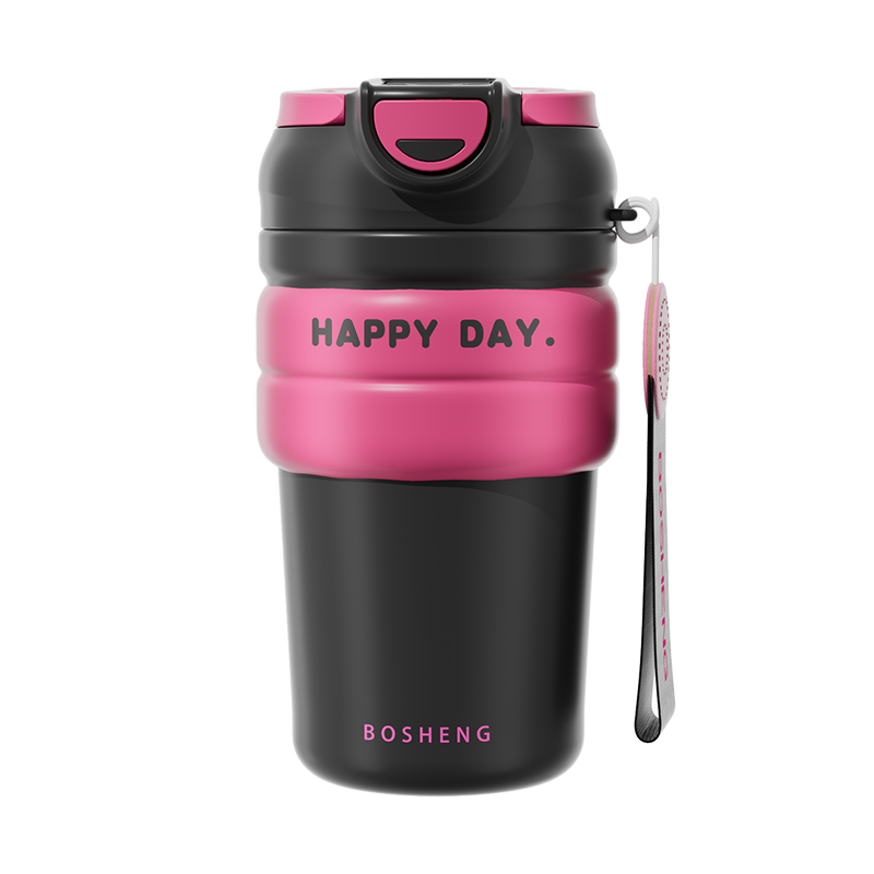 吸管水杯保温杯316不锈钢女便携上班族办公室杯子2024新款双饮学生杯子