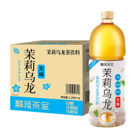 麟珑茶室无糖焙火乌龙茶1.25L*6瓶整箱茉莉乌龙茶0糖0脂0能量清爽茶饮料