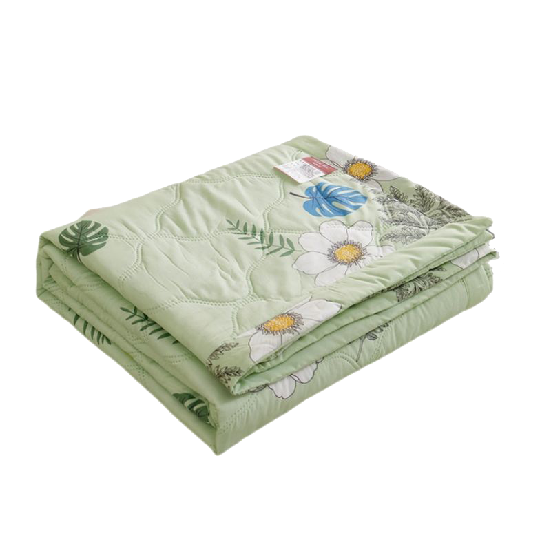 彼加曼60天丝凉感恒温被 凉感被 空调被 天丝夏被宽体包边 拼角工艺