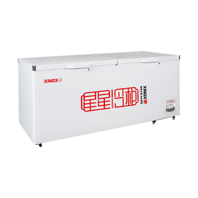 星星(XINGX)BD/BC-888GD冰柜商用大容量全冷冻全冷藏单温卧式冰箱一级能效保鲜冷柜海鲜冻肉速冻柜