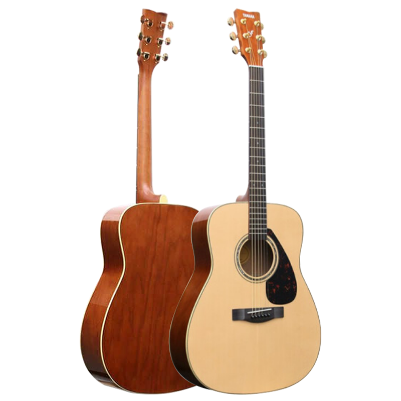 正品YAMAHA雅马哈吉他F310初学者民谣F600入门木吉它FX370C电箱 40 41英寸初学者FS100C