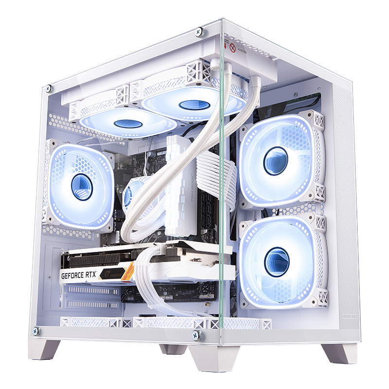 铭能 12核24线程/RTX3050 8G独显/64G内存/1TB固态+1TB机械组合硬盘台式机电脑主机 组装电脑 DIY组装机电脑家用办公台式主机商务LOL吃鸡游戏学生英雄联盟