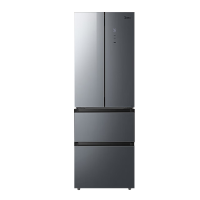 美的(Midea)320升家用三分区储存多开门电冰箱风冷无霜双循环PT净味抗菌BCD-320WGPM(E) 墨兰灰-隐秀