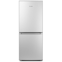 荣事达一级能效132L双门冰箱灰色