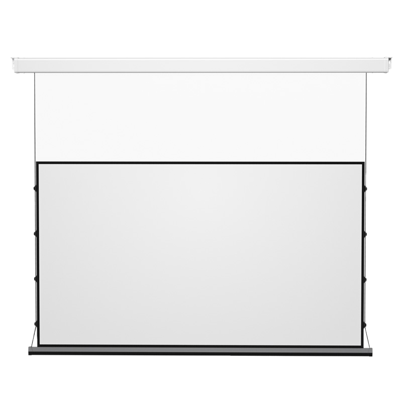 [电动悬浮幕]纳米极白光子幕布 拉线