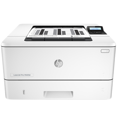 惠普HP LaserJet Pro M403d A4黑白激光打印机自动双面打印机惠普打印机 替M401D套餐1
