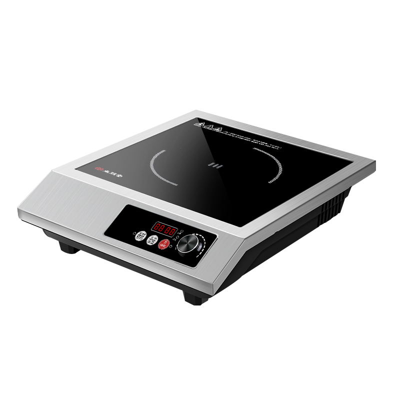 尚朋堂电磁炉SR3538家用商用爆炒菜定时预约奶茶酒店旋钮电磁灶 电炒炉电炒锅3500W新品大功率 电磁炉