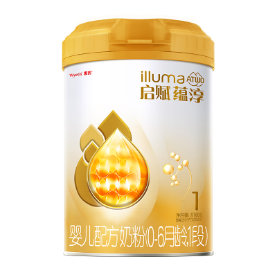 [24年5月产][旗舰店官方自营店]惠氏启赋蕴淳1段810g婴儿奶粉一段新生儿配方0-6个月婴幼儿原罐进口