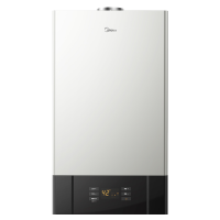 美的(Midea)双变频省气 大功率燃气壁挂炉 天然气地暖采暖 家用锅炉 恒温省气 大面积大户型家庭L1PB36-C16