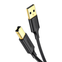迈拓维矩(MT-VIKI) US135 USB2.0转USB-B方口打印线 镀金款