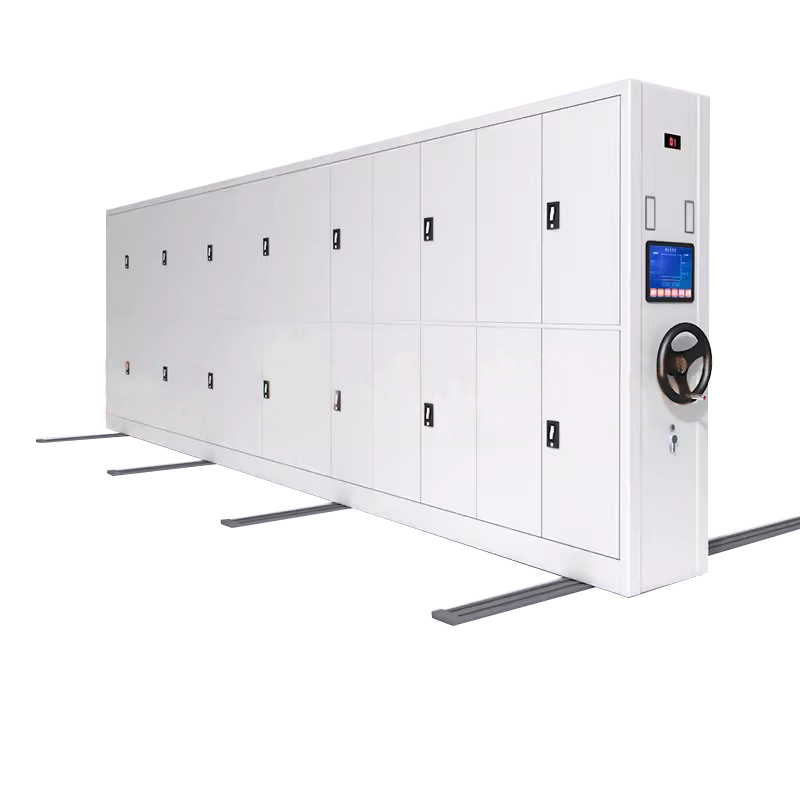 铭威盾密集柜档案室电动智能密集架移动档案柜凭证资料柜手摇文件柜一列7组每立方(智能)