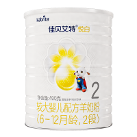 [新国标]佳贝艾特(Kabrita)悦白婴儿配方羊奶粉2段(6-12月)400g荷兰原罐进口