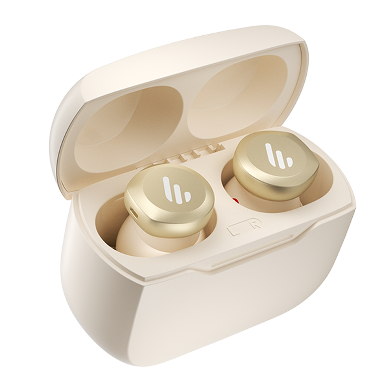 EDIFIER/漫步者tws5 pro真无线主动降噪蓝牙耳机2023新款适用华为苹果小米 云白色