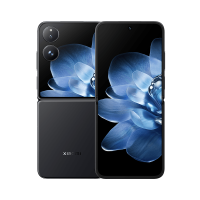 小米(mi)MIX Flip 小折叠屏 4.01英寸多功能超大外屏 第三代骁龙8 12GB+256GB 黑色 5G AI拍照手机 小米汽车互联