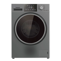 松下(Panasonic)全自动滚筒洗衣机10公斤洗烘一体 45分钟快洗烘除菌除螨 泡沫净系列 XQG100-ND1MT