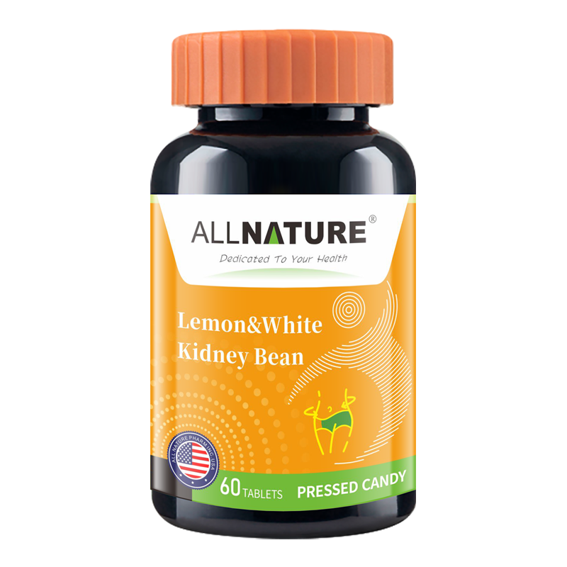 安美奇柠檬白芸豆复合片可以搭CLA共轭亚油酸综合果蔬酵素益生菌咀嚼片