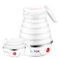 苏泊尔(SUPOR) 折叠水壶 SW-06J001 旅行折叠烧水壶家用便携式迷你小电热水壶开水壶器自动断电