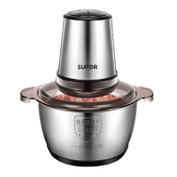 苏泊尔(SUPOR)绞肉机 JR16-300家用电动不锈钢多能料理机 绞馅机碎肉打肉机切菜搅拌机8秒快速绞肉,双档可调