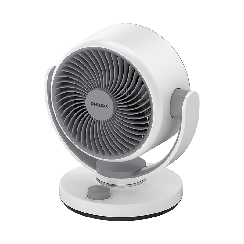 飞利浦台式空气循环扇家用小型桌面风扇智能语音循环扇2024款