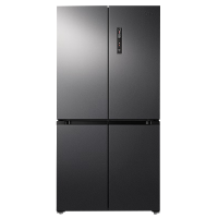 美的(Midea)一级能效双变频十字双开门四开门家用智能冷藏冷冻电冰箱风冷无霜MR-666WSPZE超大容量