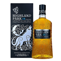 HIGHLAND PARK高原骑士 14年苍狼单一麦芽威士忌进口洋酒烈酒 海外版 1000ml