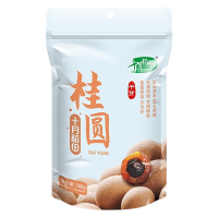 十月稻田 500g 带壳桂圆肉桂圆干 (袋)