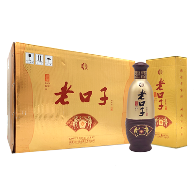 口子窖老口子42度450ml*6瓶纯粮食白酒整箱
