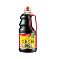 海天酱油特级金标生抽1.28L/瓶特级生抽家常炒菜酿造酱油调味品