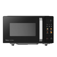 美的变频微波炉 光波炉 烤箱一体机 900W大功率速热 家用23L平板易清洁 快速解冻新款省电一级能效C30