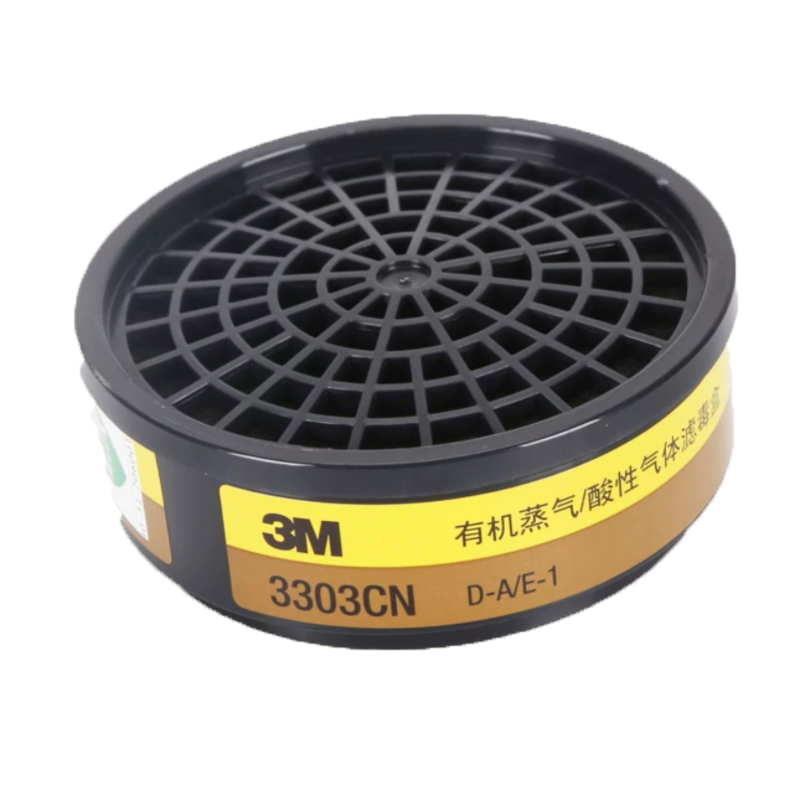3M 3303CN滤毒盒3200防毒面具防尘防毒面罩配件滤毒盒