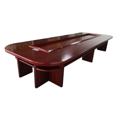 逐鹿中原会议桌长桌大型培训桌会议室洽谈桌5米多人开会桌HH892颜色款式可选