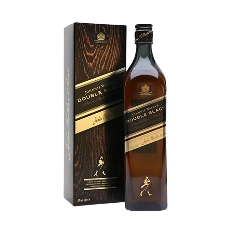 JOHNNIE WALKER尊尼获加 醇黑调和型威士忌进口洋酒烈酒 海外版 1000ml