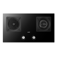 华帝(vatti)聚能灶 家用双灶嵌入式台式两用5.2KW燃气猛火炉灶可拆卸炉头易清洁鸳鸯灶具i10511