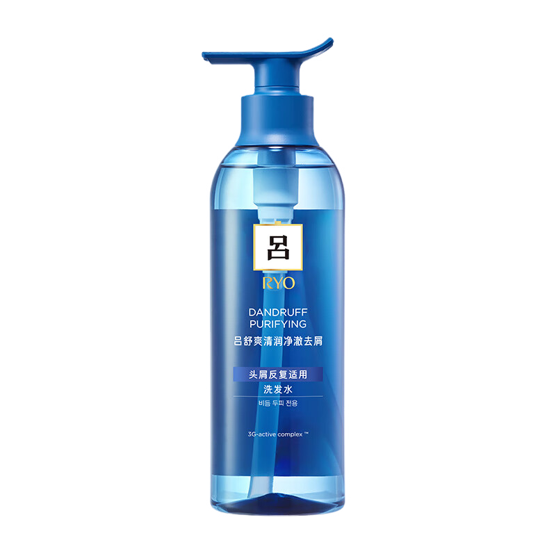 吕/Ryo 蓝吕洗发水 吕舒爽清润净澈去屑洗发水400ml