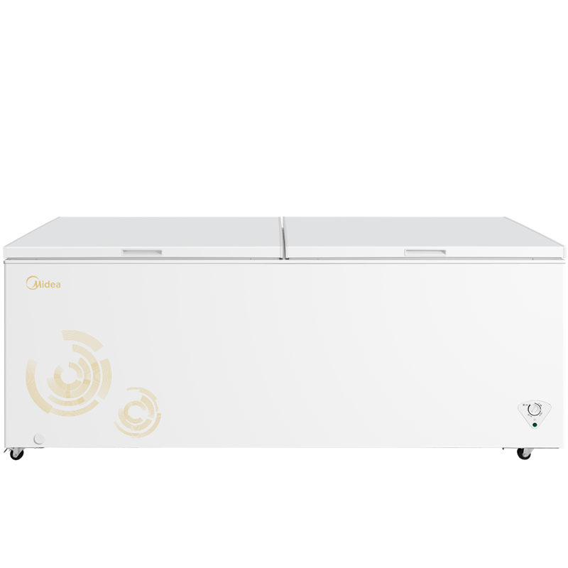 美的(Midea)719升商用卧式冷柜大容量冰柜冷藏冷冻柜节能省电大冰柜 五面循环制冷减霜BD/BC-719DKM(E)