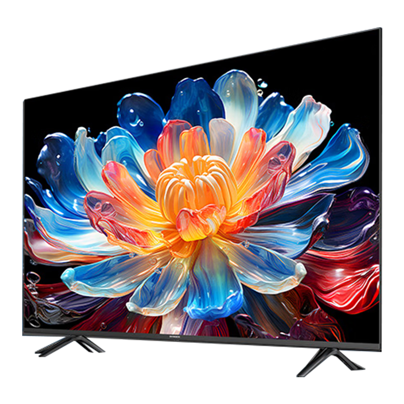 创维电视55A4E 55英寸 120Hz高刷 远场语音 超薄全面屏 高色域 3+32GB 4K高清智慧液晶平板电视机