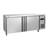 意黛斯(YIDAISI) 工作台 卧式 侧开门 银色 YDS-ZLGZT-1.2C全冷藏款300L电冰箱 直冷款