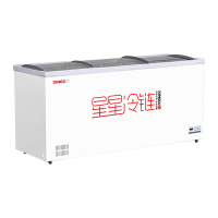 星星(XINGX)冰柜展示柜卧式冷藏冷冻双温雪糕饮料冰箱深底岛柜大容量冰箱冰柜迅速冷冻SD/SC-1030BE