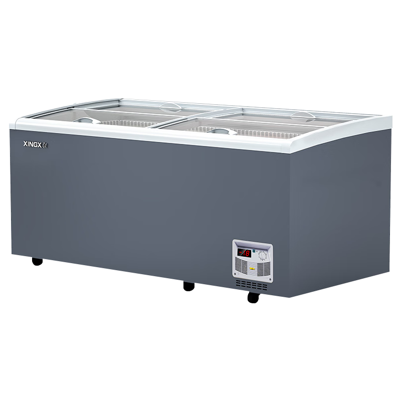 星星(XINGX)538L商用大容量组合柜玻璃门冷藏冷冻展示柜节能省电便利店水果饮料冷柜SD/SC-719YQ-E