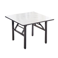 东业家具 餐桌ZX-C011可折叠小方桌子 70*70*74cm