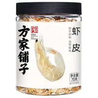 方家铺子 70g 六星熟干虾皮 (罐)