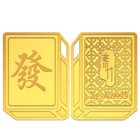 素竹 足金/黄金Au9999金条 新款异形2克金条 3D