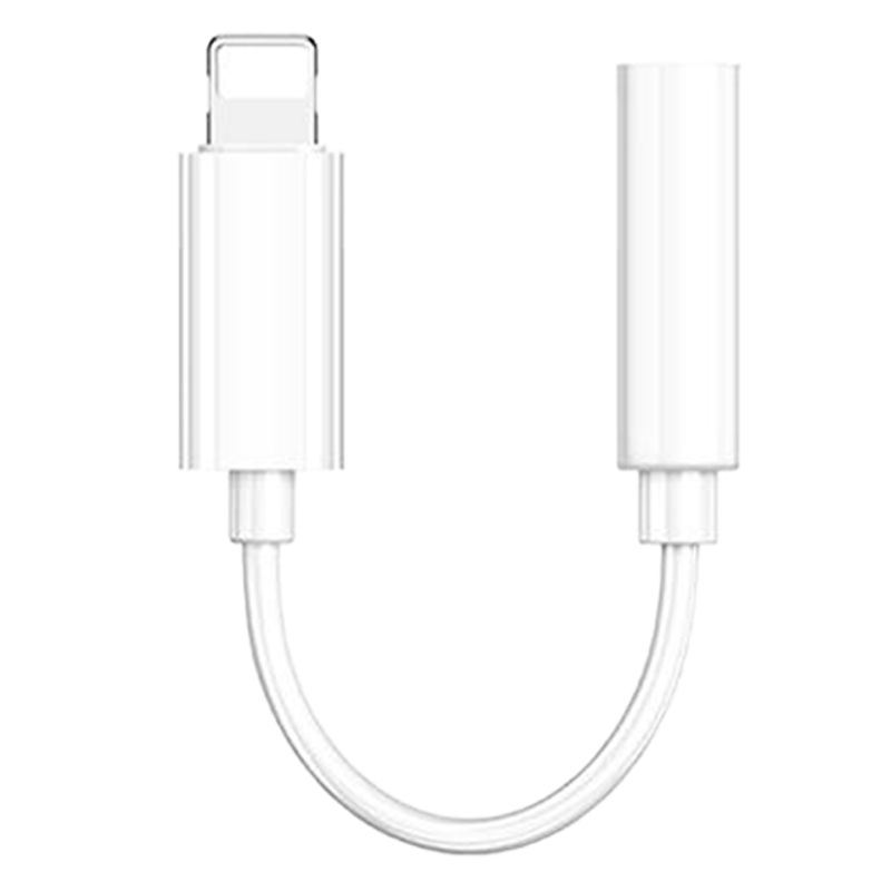 适用苹果耳机转接头转换器音频转接线充电转接口手机转3.5mm有线